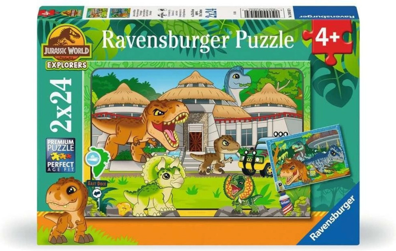 Ravensburger Puzzle Explorers 2 x 24 dílků