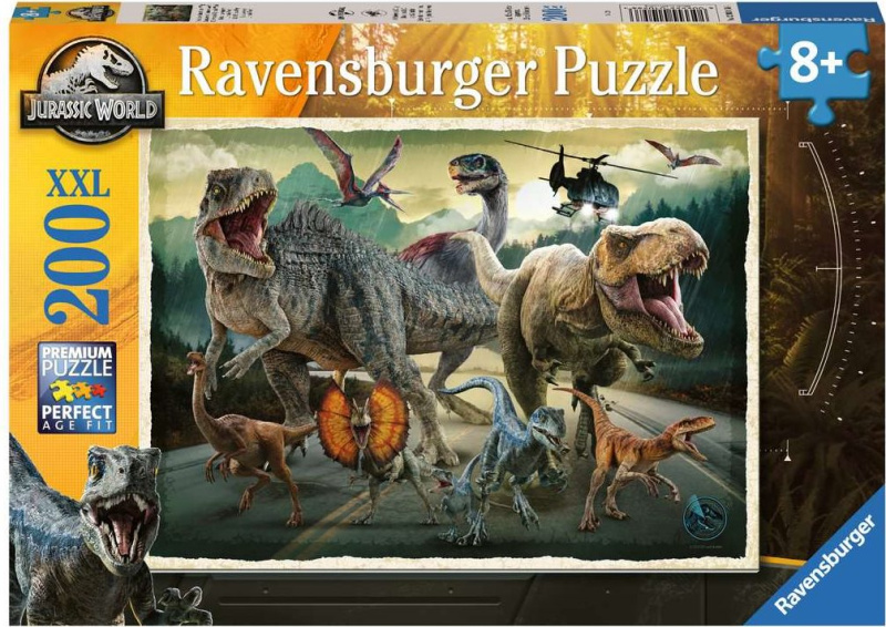 RAVENSBURGER Jurský svět XXL 200 dílků