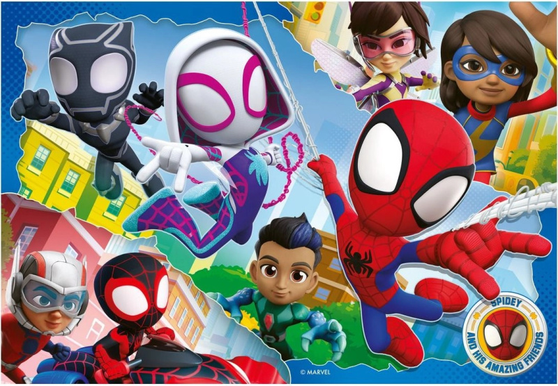 RAVENSBURGER Spidey a jeho úžasní přátelé 35 dílků