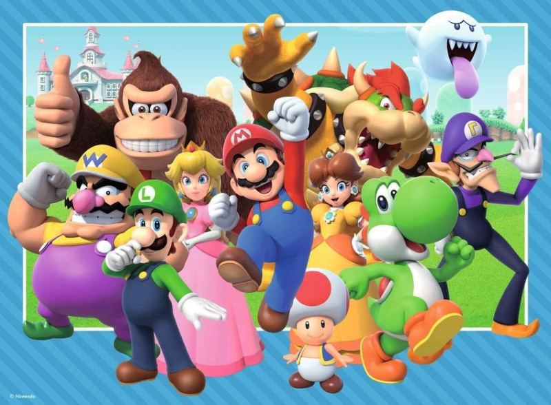 Ravensburger puzzle Super Mario XXL 100 dílků