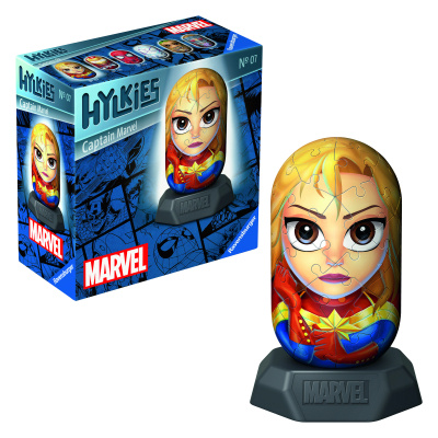 Ravensburger 3D Puzzle - Hylkies: Marvel: Captain Marvel - 54 ks