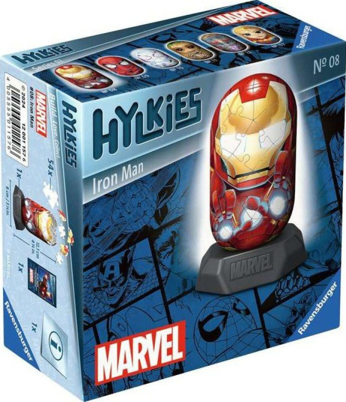 Ravensburger 3D Puzzle - Hylkies: Marvel: Iron Man - 54 ks