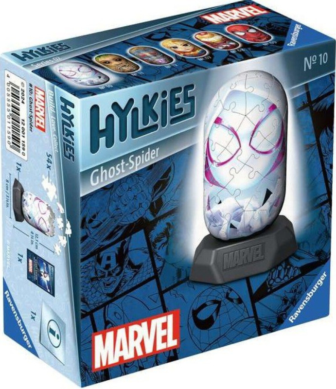 Ravensburger 3D Puzzle - Hylkies: Marvel: Ghost Spider - 54 ks