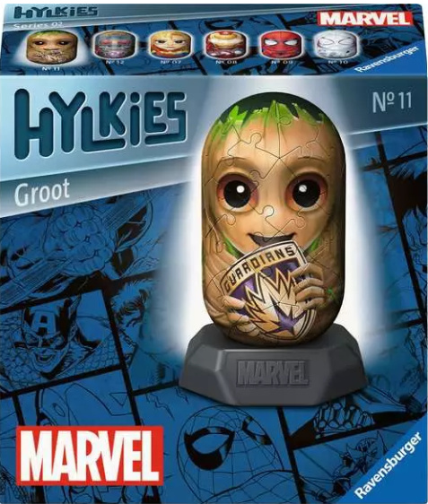 Ravensburger 3D Puzzle Hylkies: Marvel: Groot 54 ks