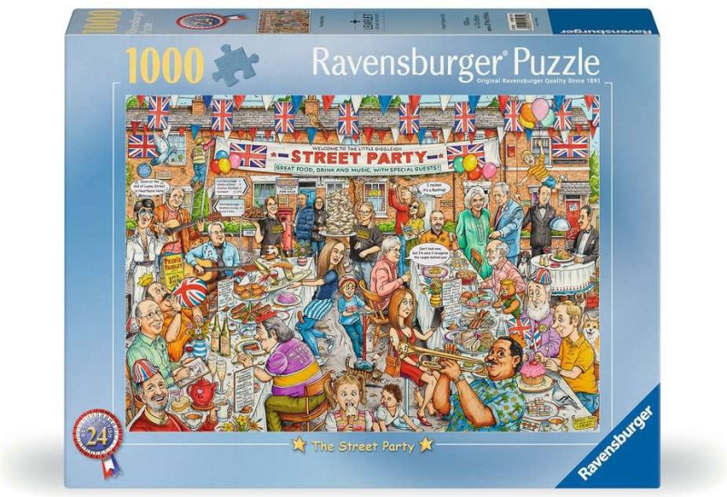 Puzzle Ravensburger 1000 dílků Street Party