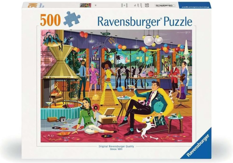 Ravensburger Puzzle Jazzy! Čas na párty 500 dílků