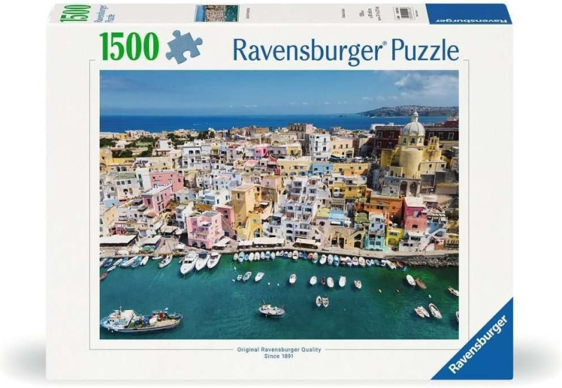 Ravensburger puzzle Ostrov Procida, Itálie 1500 dílků