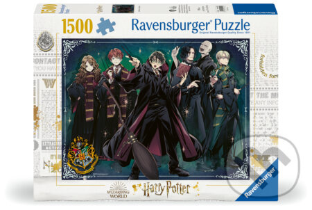 Puzzle Nebelvír vs. Zmijozel 1500 dílků