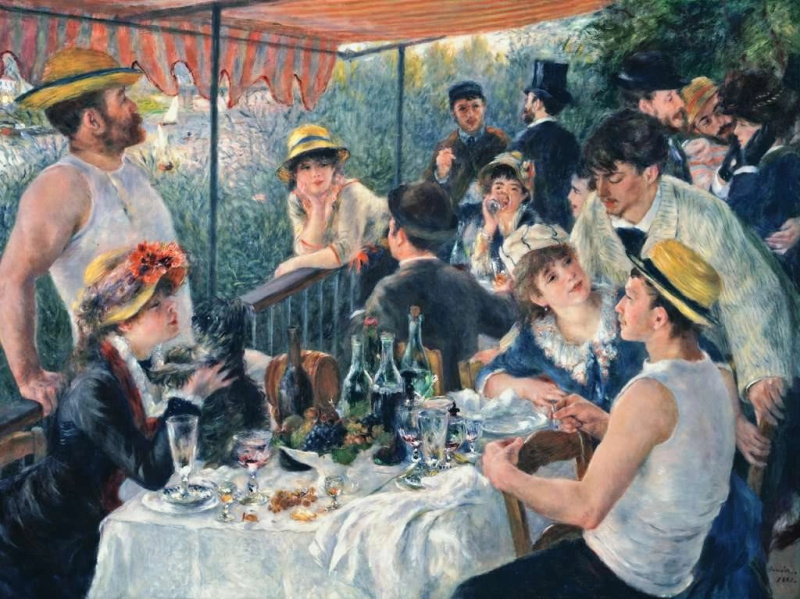 Puzzle snídaně veslařů od Ravensburger