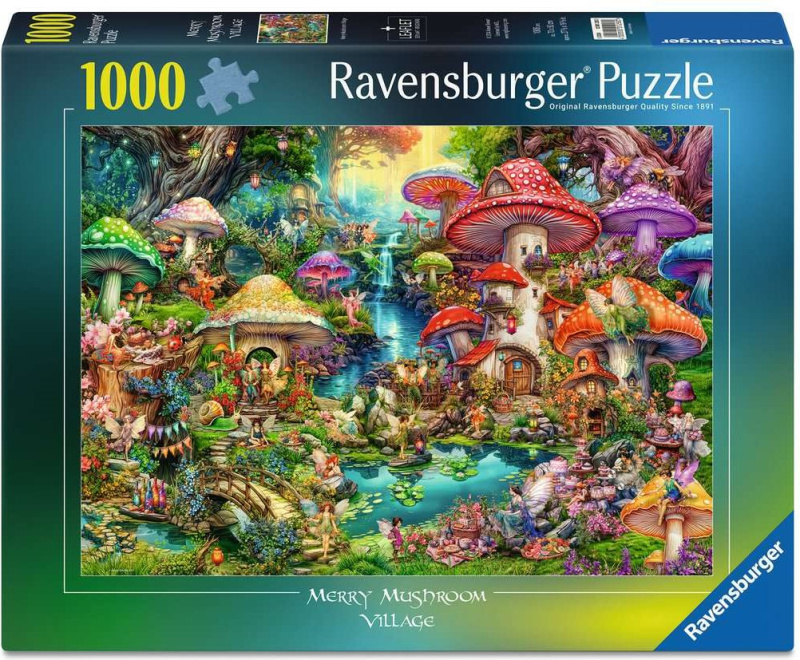 Ravensburger Puzzle Houbová Vesnička 1000 Dílků