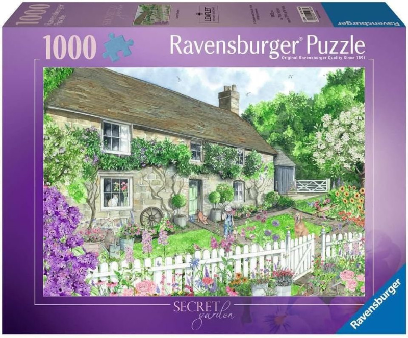 Ravensburger puzzle Tajná zahrada 1000 dílků