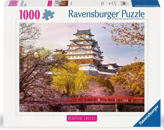 RAVENSBURGER Impozantní hrady a zámky Himedži Japonsko 1000 dílků