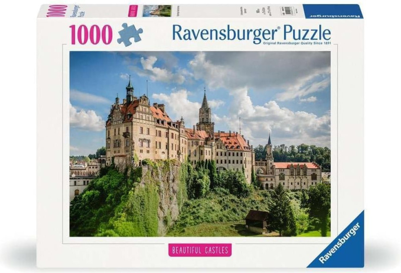 RAVENSBURGER Impozantní hrady a zámky Sigmaringen Německo 1000 dílků