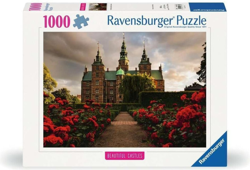 RAVENSBURGER Impozantní hrady a zámky Rosenborg Dánsko 1000 dílků