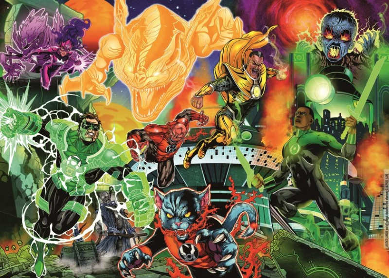 RAVENSBURGER Green Lantern 1000 dílků
