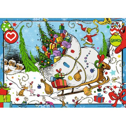 RAVENSBURGER Grinch 1000 dílků