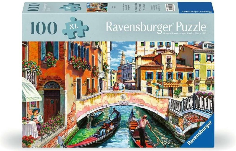 Puzzle Benátky XXL 100 dílků
