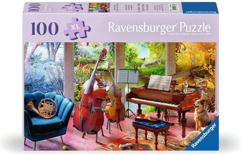 RAVENSBURGER Hudba čtyř ročních období XXL 100 dílků