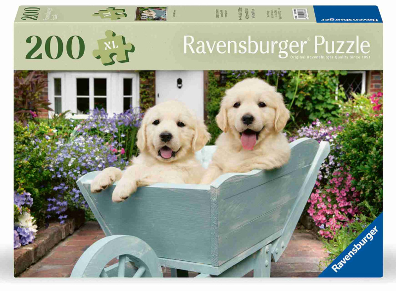 RAVENSBURGER Zlatí retrívři 200 dílků