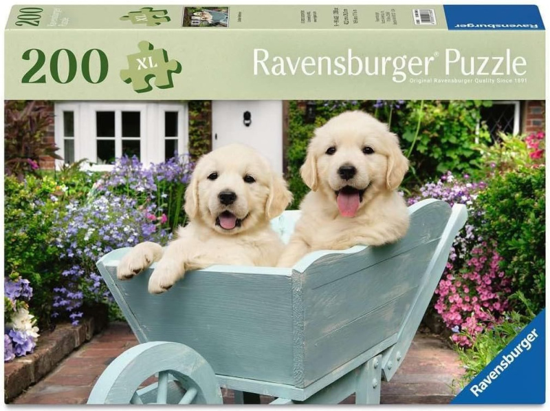 RAVENSBURGER Zlatí retrívři 200 dílků