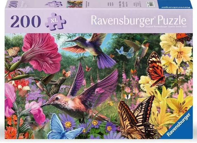 RAVENSBURGER Svět kolibříků a motýlů 200 dílků