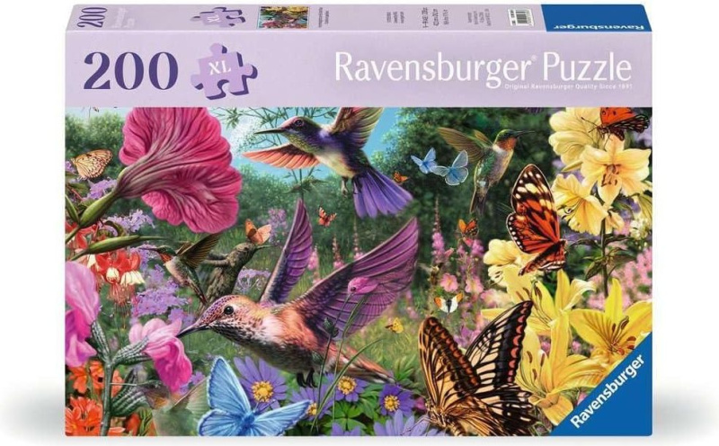 RAVENSBURGER Svět kolibříků a motýlů 200 dílků