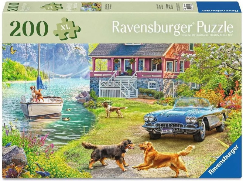 RAVENSBURGER Léto u jezera 200 dílků
