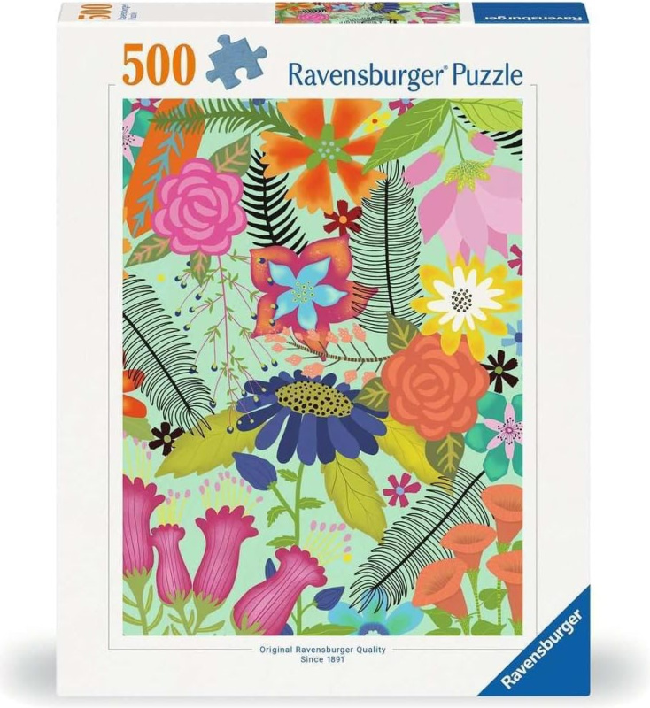 RAVENSBURGER Květinová džungle 500 dílků