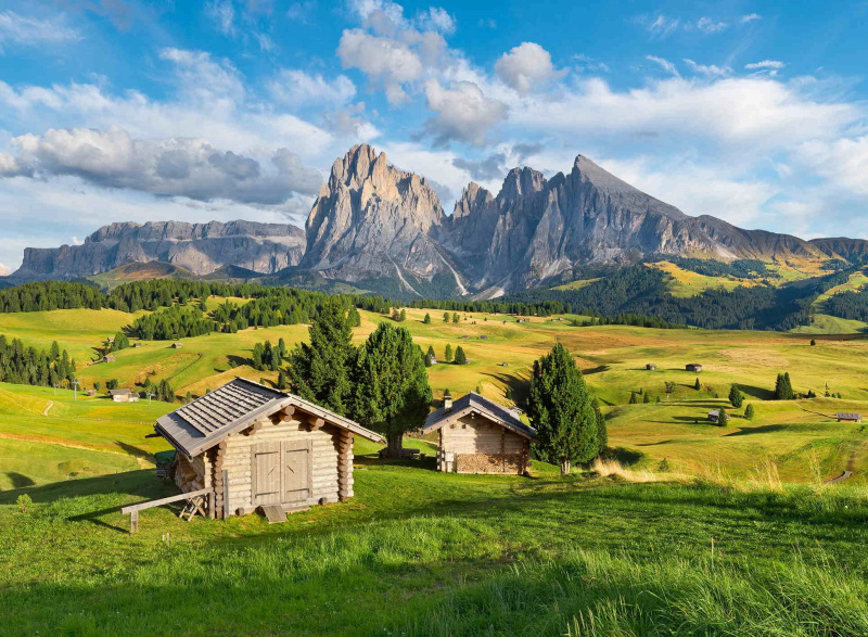 Puzzle Italské Dolomity 500 dílků RAVENSBURGER
