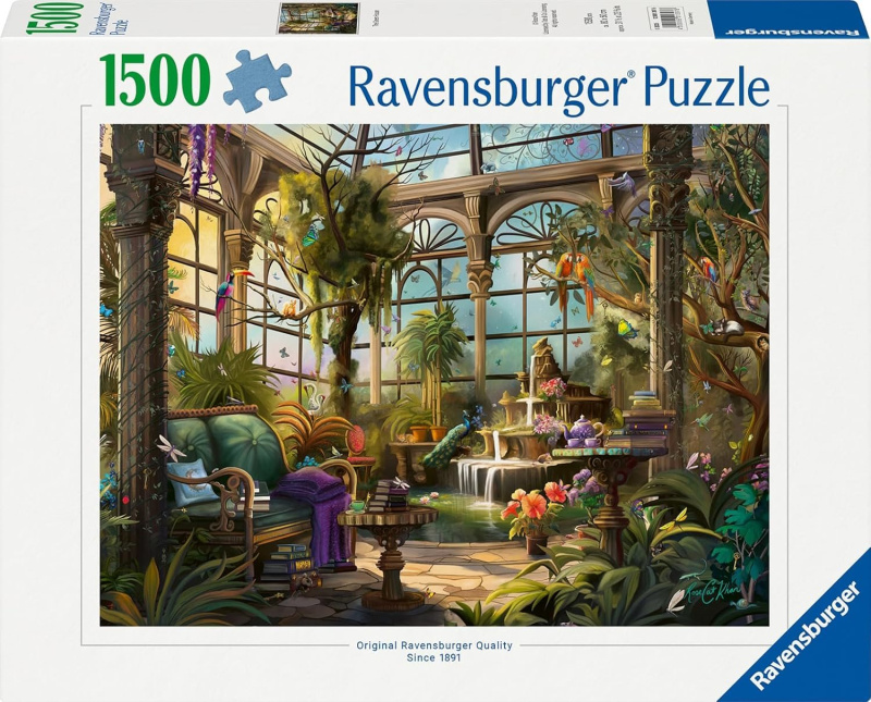 RAVENSBURGER Krásy skleníku 1500 dílků