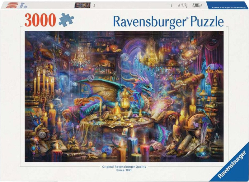 Puzzle Kouzelná knihovna 3000 dílků od Ravensburger
