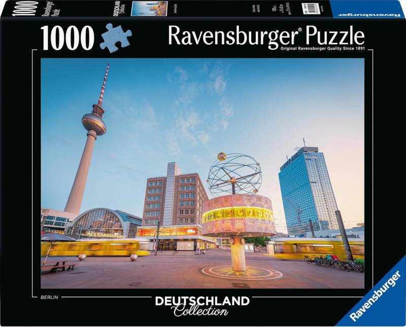 Puzzle Ravensburger 1000 dílků Německo: Dobré ráno, Berlíne