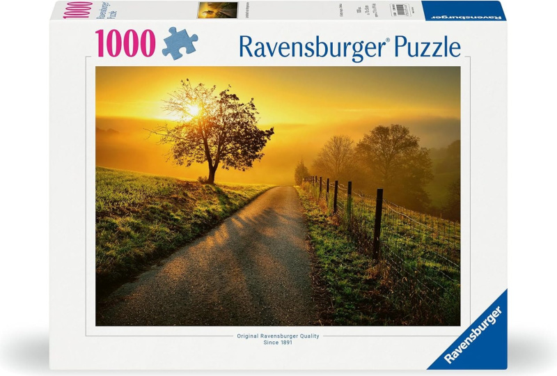 Ravensburger puzzle Ráno ve zlatých paprscích 1000 dílků