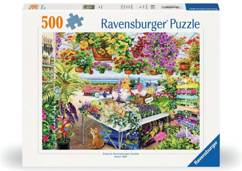 Puzzle zahradní ráj 500 dílků