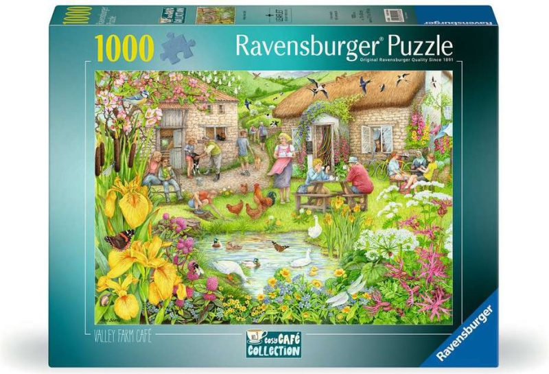 RAVENSBURGER Farmářská kavárna v údolí 1000 dílků