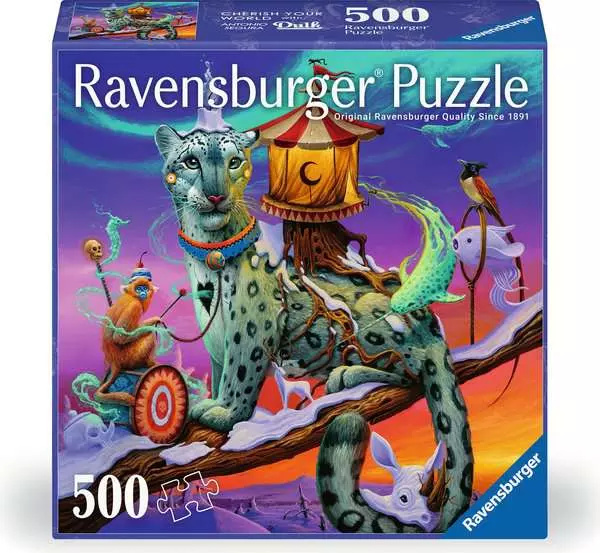 Ravensburger čtvercové puzzle Boreal 500 dílků