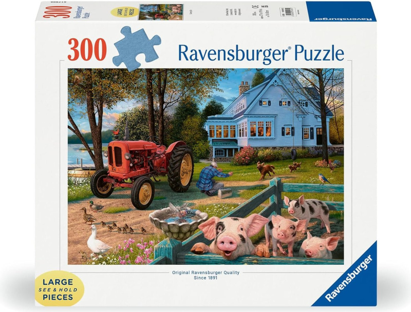Ravensburger puzzle život na venkově XXL 300 dílků