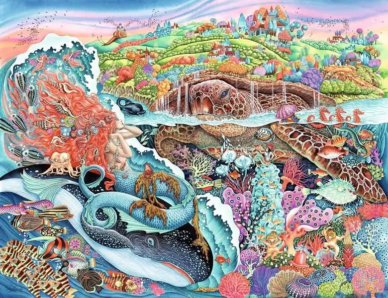 RAVENSBURGER Příběhy z hlubin 2000 dílků