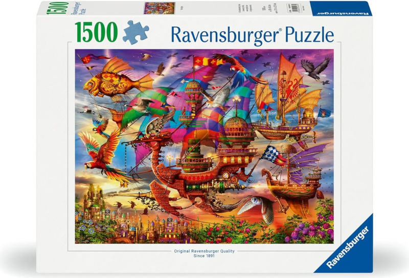 RAVENSBURGER Mystická létající loď 1500 dílků