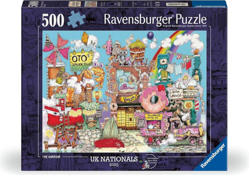 Ravensburger puzzle Ulička zázraků 500 dílků