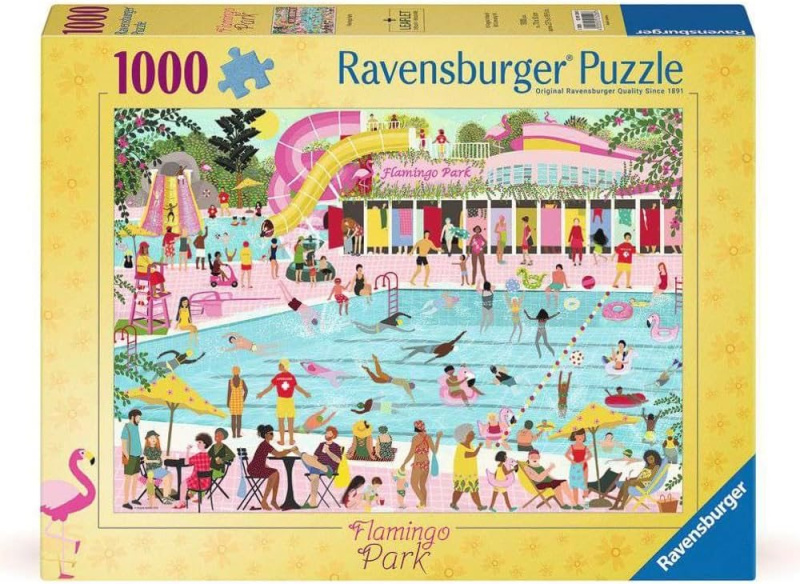 RAVENSBURGER Radovánky u bazénu 1000 dílků