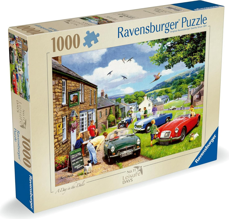 Relaxační den v údolí puzzle 1000 dílků