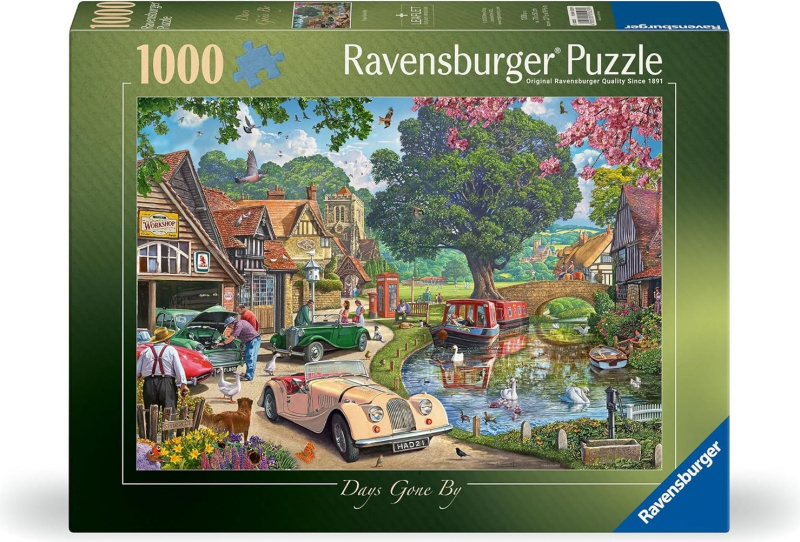 Nostalgická scéna Puzzle od Ravensburger 1000 dílků