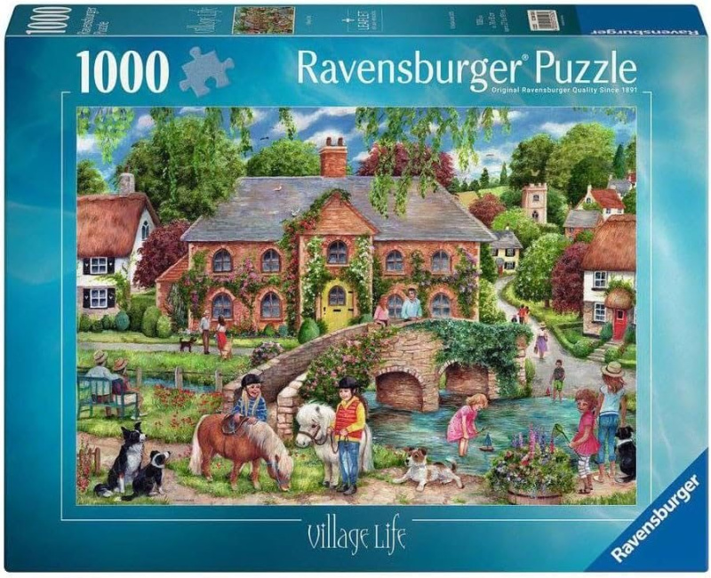 RAVENSBURGER Život na vesnici 1000 dílků