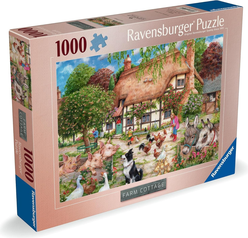 Ravensburger Puzzle Domeček na venkově 1000 dílků
