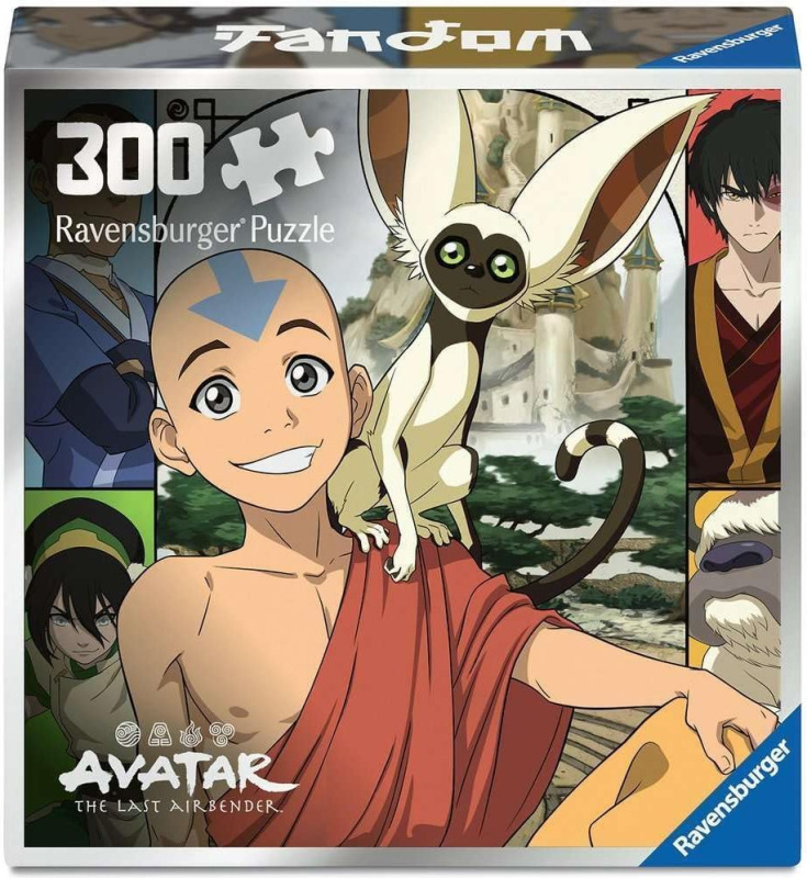 Puzzle RAVENSBURGER Fandom kolekce Avatar: Legenda o Aangovi 300 dílků