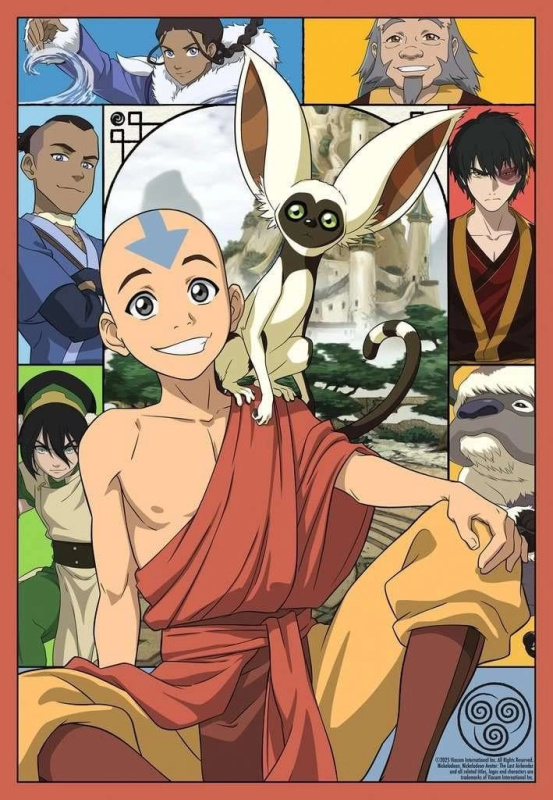 Puzzle RAVENSBURGER Fandom kolekce Avatar: Legenda o Aangovi 300 dílků