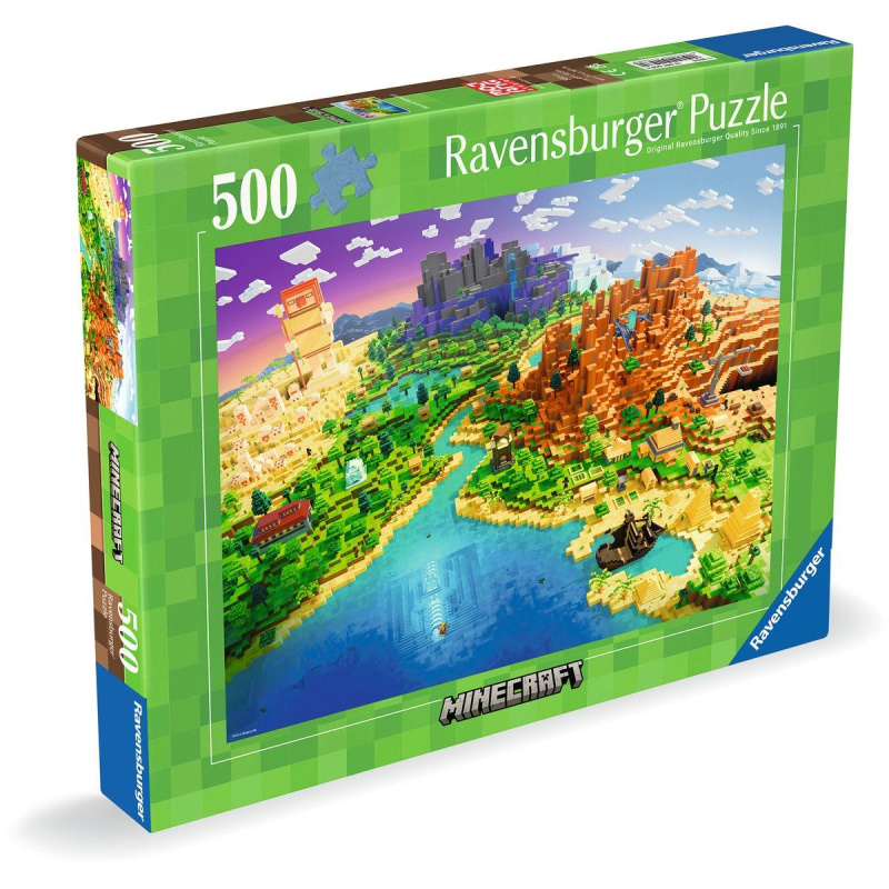 Puzzle Minecraft 500 dílků od Ravensburger