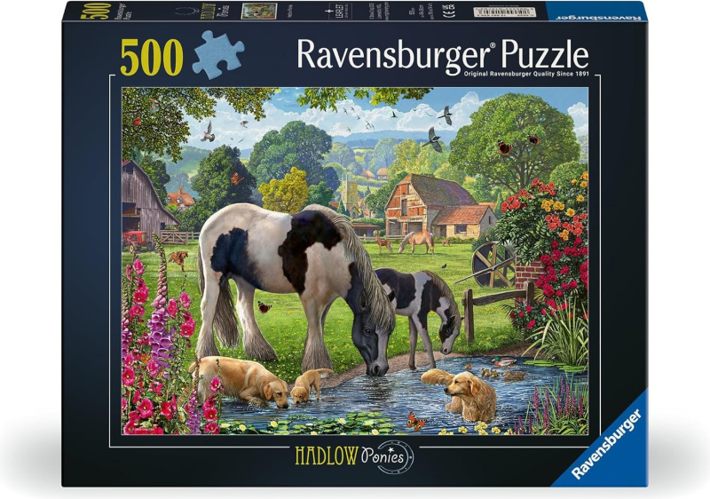 Ravensburger puzzle Hadlow – svět poníků 500 dílků