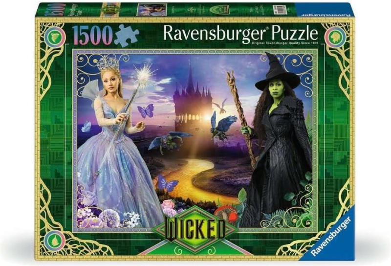 ravensburger puzzle čarodějka 1500 dílků